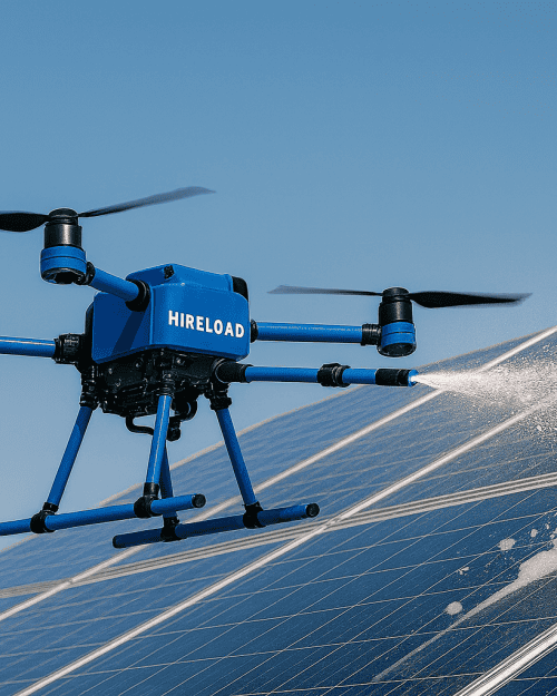 Drone Solar Panel Cleaning – Up to 200 Panels